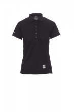 Damen Poloshirt TRAINING LADY in schwarz